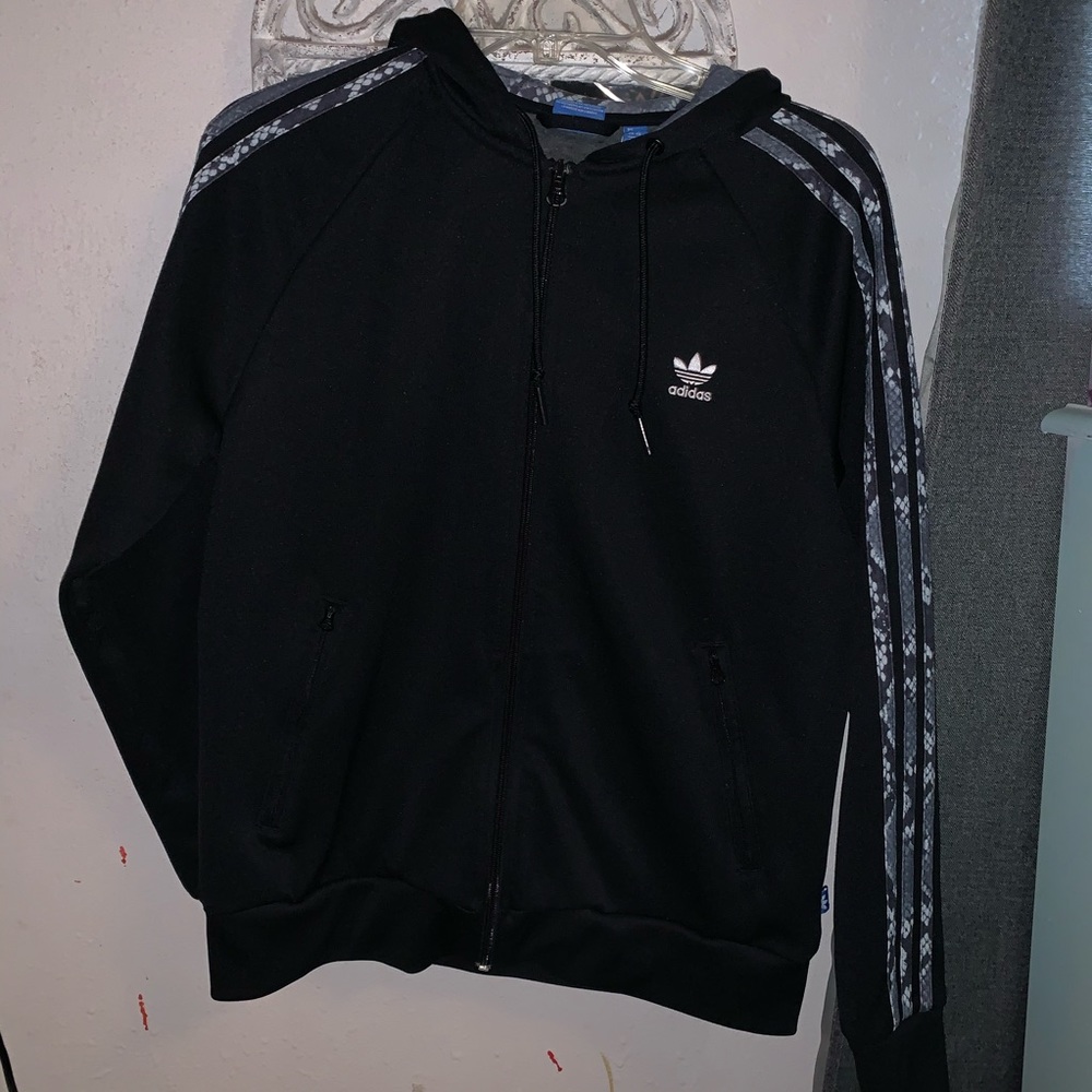 snakeskin adidas jacket